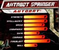 Autobot Springer hires scan of Techspecs