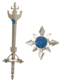 Picture of Voltron III Miniature Blazing Sword Set