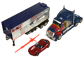 Picture of Optimus Prime with Trailer & Sideswipe