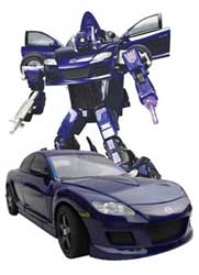 Transformers Alternators - Shockblast (Mazda RX-8 re-tool)