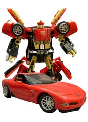 Transformers Alternators - Swerve (Red Chevrolet Corvette re-tool)