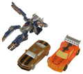 Bumblebee and Soundwave with Rodimus Image